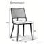 Chaises de salle à manger en rotin, chaises de cuisine rembourrées modernes-2076842320