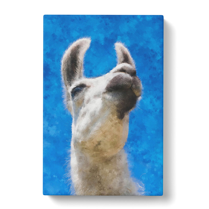 White Camel - Wrapped Canvas, 50cm H x 35cm W x 3cm D