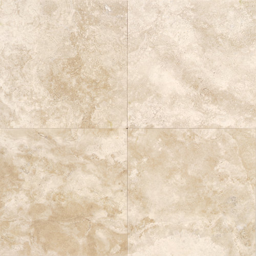 Travertine Collection 12" x 12" Polished Natural Stone Field Tile in Torreon