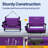 Folding  Stadium Seats With Back Support And Cushion-534942424