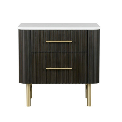 NIGHTSTAND W/STONE TOP