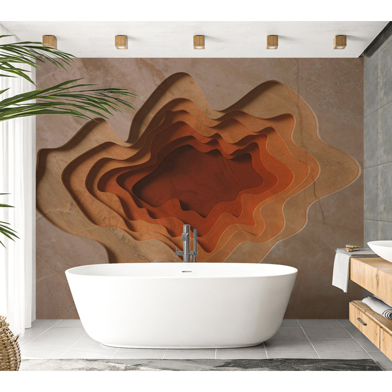 Murale Peel & Stick 3D Illusion - multicouche, L 82 po x l 115 po