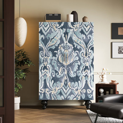 Armoire américaine en bois massif rétro