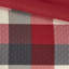 Édredon 7 pièces Red Queen - Buffalo Plaid 2 taies décoratives, 3 coussins décoratifs et jupe de lit-120944805-120944808