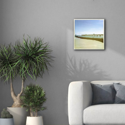  'Bay View 4' by Alicia Ludwig Canvas Wall Art, 18" x 18"