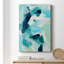 " Teal Composition I " Painting Print-2087238641