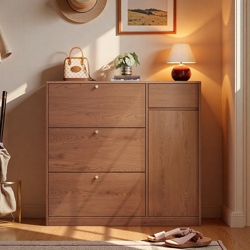Populaire armoire à chaussures de rangement rétro