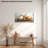 Pumpkin Wall Art - Fall Pictures Wall Decor for Living Room, Farmhouse Autumn Wall Art Paintings for Bedroom Wall, Thanksgiving Canvas Prints Pine Frame, 16×32 inches-932316026