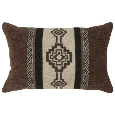 Wooded River Lodge Lux II Accent Pillow, 12x18, Luxe Lodge Decorative Lumbar Throw Pillow for Bedroom
