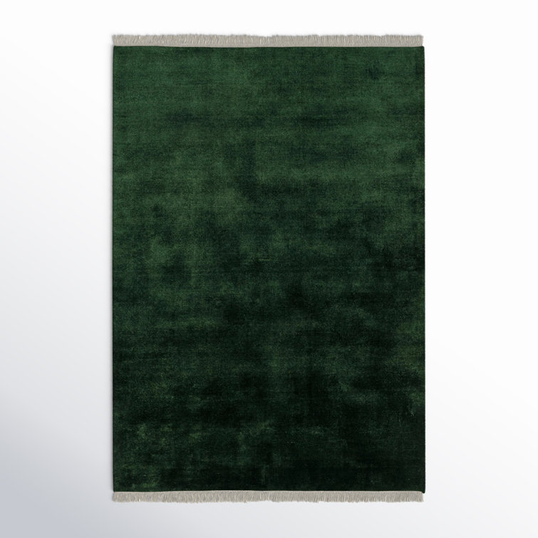 Clio Wool Green Rug