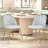 Velvet Upholstered Stacking Side Chair-748664327
