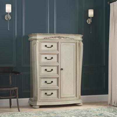 Aguon 5 Drawer Combo Dresser by Viv + Rae