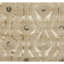 Tapis géométrique noir / brun / beige à motif géométrique en laine / viscose-96371490
