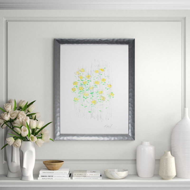 Flowers From The Garden 1 Print by Robert Robinson