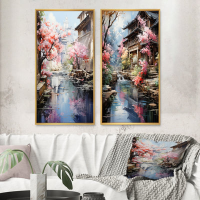 «China Art Silk Road», 2 pièces sur toile
