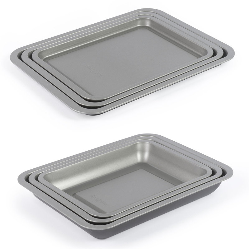 E Cairns 6 Piece Non-Stick Stainless Steel Bakeware Set