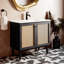 Meuble-lavabo autoportant en chêne noir avec plateau 33 po Classe Class-1363476232-1407516754-1363476233