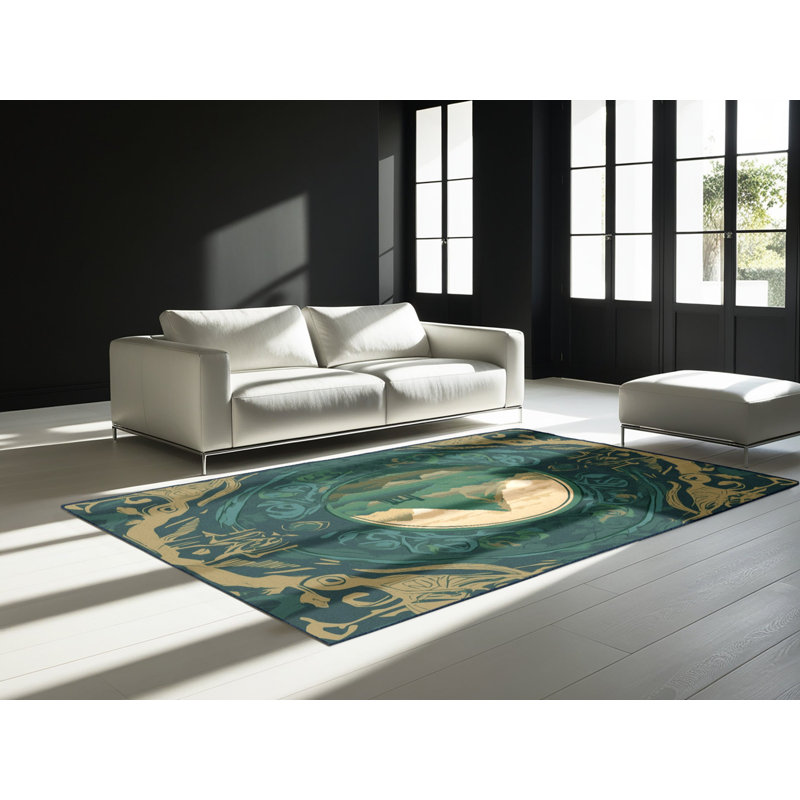 Hidden Shrine Rug, Rectangle 8' x 12'