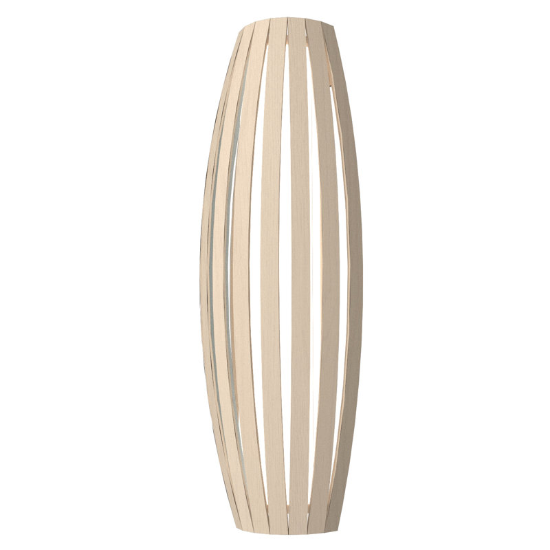 3 - Light Flush Mounted Sconce, Organic Cappuccino