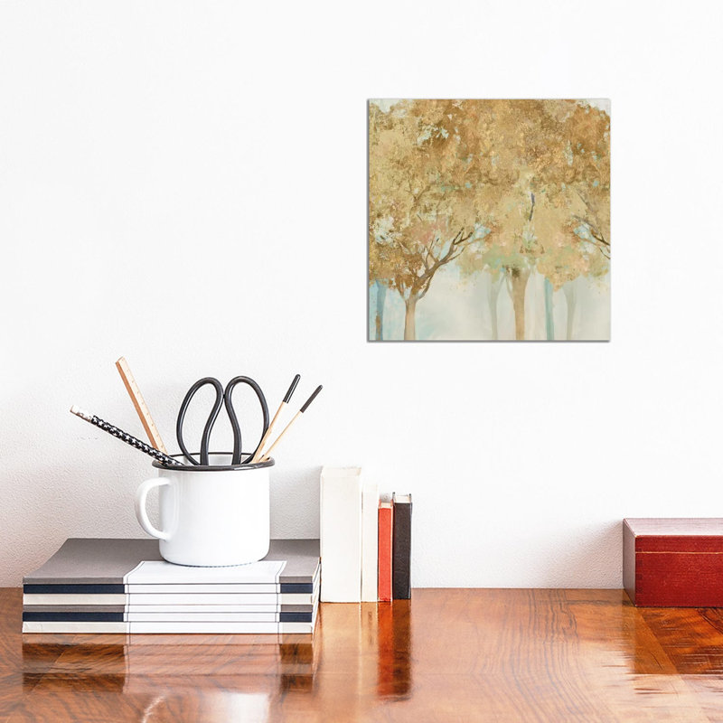 Walk Along III by Allison Pearce - Wrapped Canvas Painting, 30.48 cm H x 30.48 cm W x 1.91 cm D