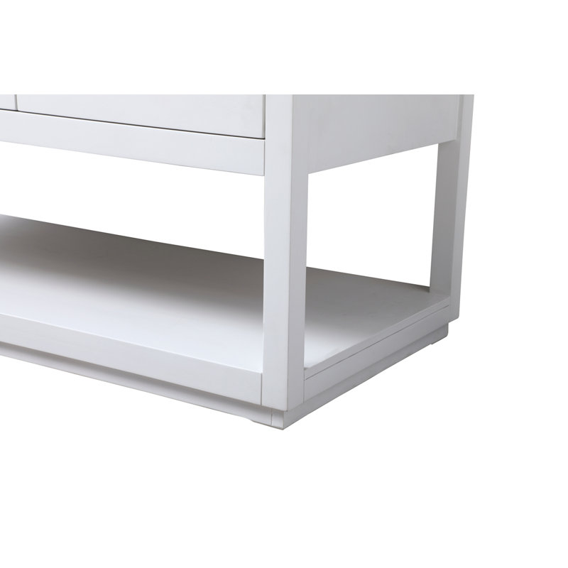 Ensemble de meuble-lavabo simple 54 po Radnor, Blanc