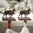 2PK 6.50"H Wooden/Metal Reindeer Stocking Holder