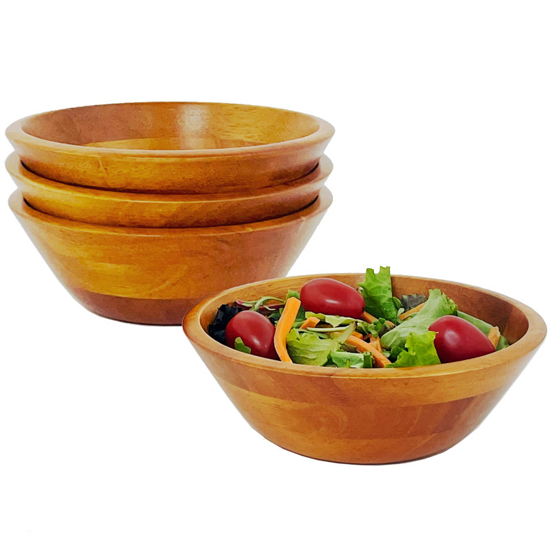 Bay Isle Home™ Saoirse Wood Bowl, Large
