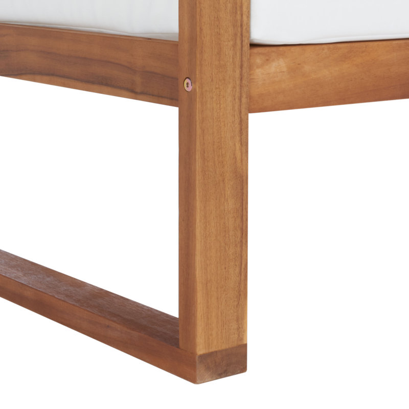 Aneesha Solid Wood Acacia Outdoor Bench