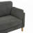 Upholstered 2-Seater Sofa-1404046747