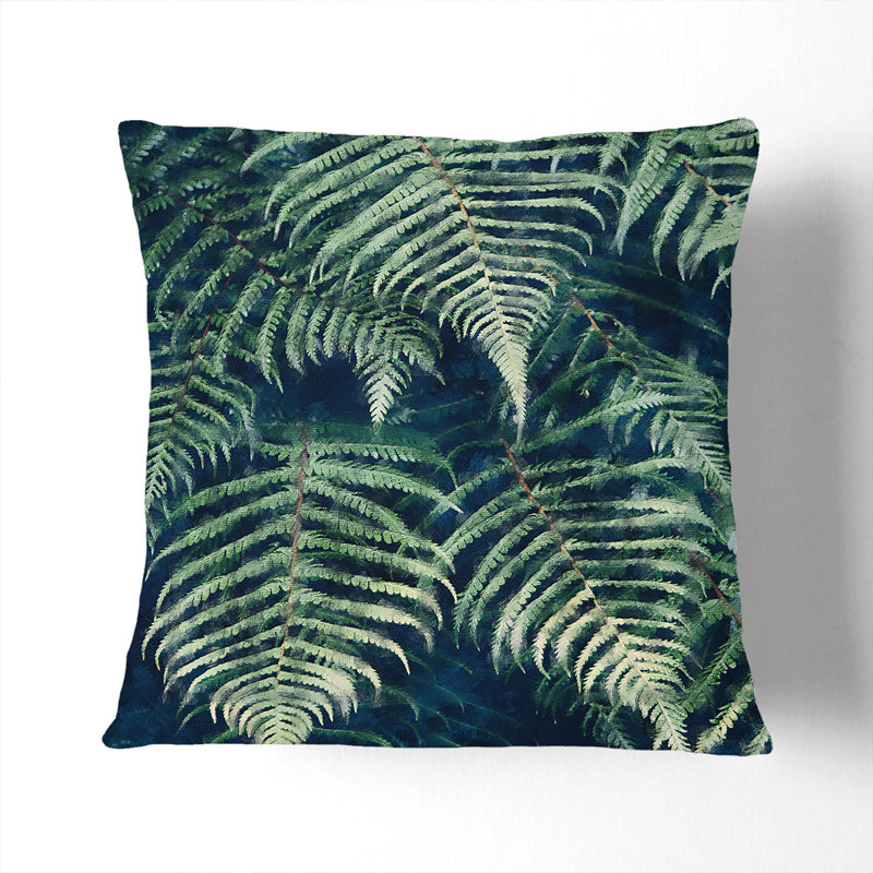 Floral Square Cushion, 55cm H x 55cm W x 20cm D