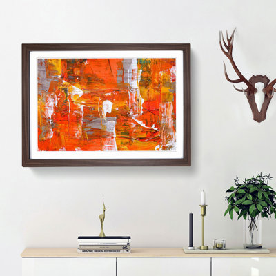 Abstract Art Painting Vol.252 by S.Johnson - Framed Print