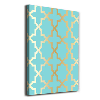 Arabic Pattern - Wrapped Canvas Print