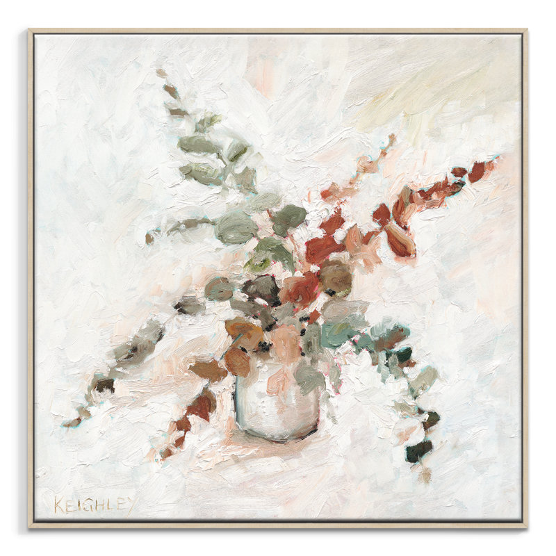 Euc On My Mind 2 by Michelle Keighley - Print, Timber Floater Framed Canvas, 61cm H x 61cm W