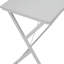 Bureau d'angle blanc Espace en forme de L avec structure métallique robuste, idéal pour les petits espaces de travail et offrant un espace de travail généreux pour les étudiants.