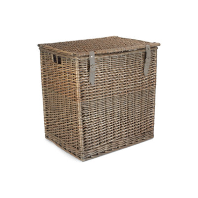 Wicker Vintner Hamper Storage Basket