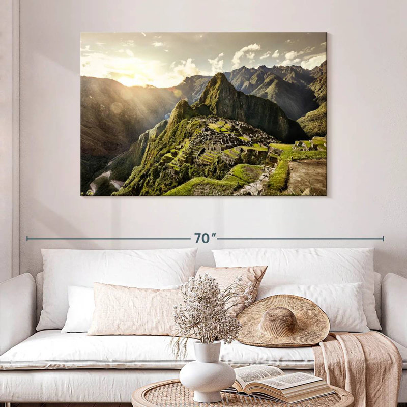 Lilie Ancient Machu Picchu, 32" H x 48" W