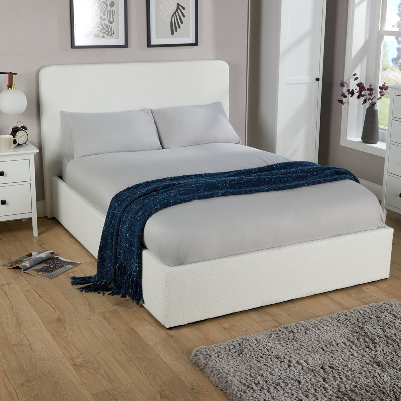 Betrice Upholstered Ottoman Storage Bed, Small Double (4')