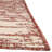 Loreen Geometric Machine Woven Rectangle Polypropylene Indoor / Outdoor Area Rug in Rust Red-1970729285