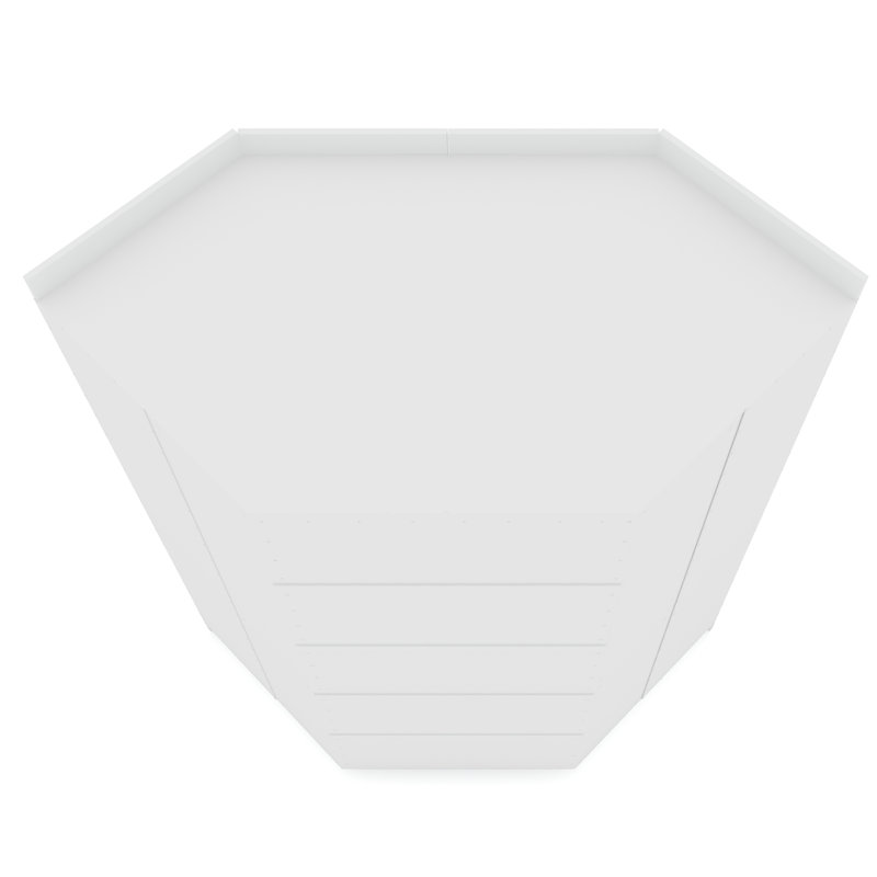 Aleece 137.87'' Closet System, White