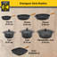 Karl Kruger Rustica Cast Iron Standard Pot-9090263