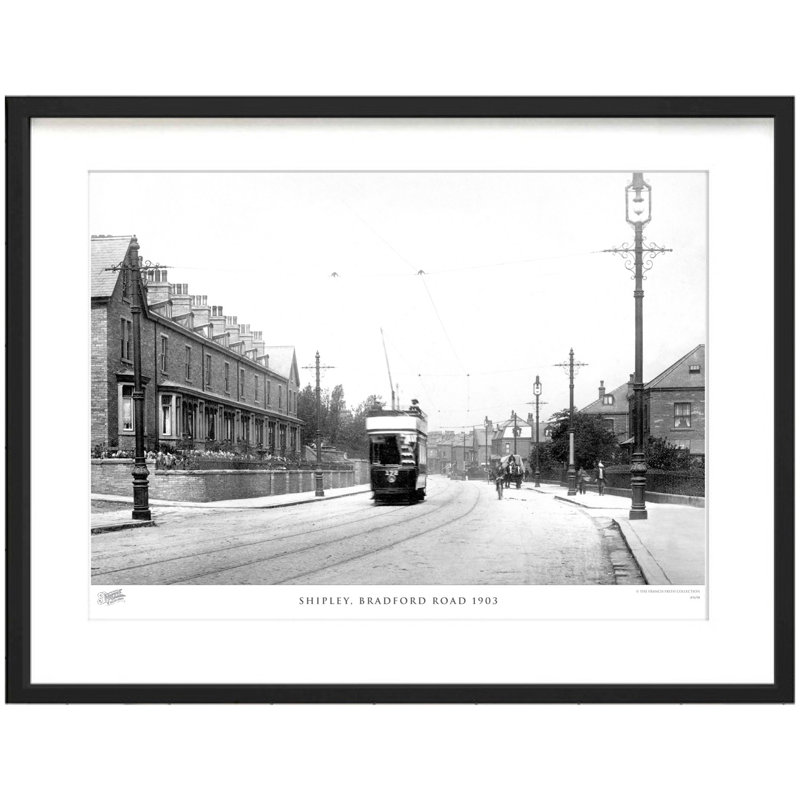 Shipley, Bradford Road 1903 by Francis Frith - Single Picture Frame Print, 45cm H x 60cm W x 2.3cm D