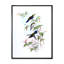 Colibri rétro I - peinture sur toile-59814417-59814422