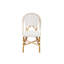 White Solid Wood Dining Chair