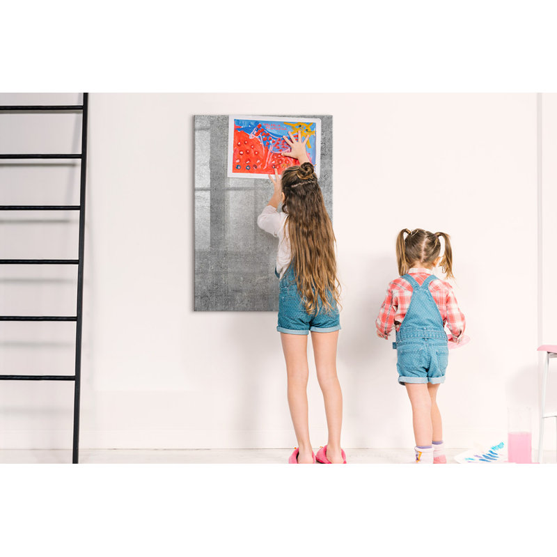 Magnetic Glass Photo Memo Board
