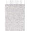 Tapis en laine / coton tissé à la main Juba en ivoire / gris-1936385663