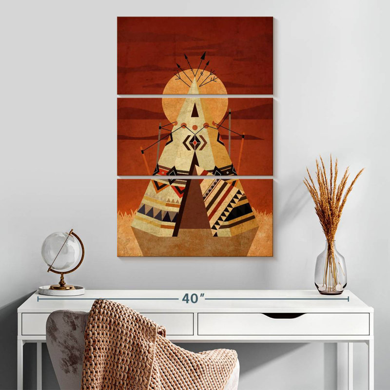 Wigwam Lelar, H 32 po x l 20 po