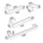 4 - Piece Bathroom Hardware Set