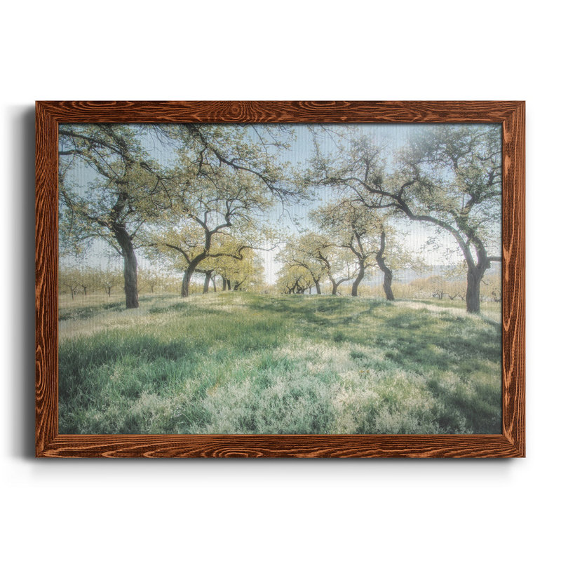 Charmante ambiance printanière - Photographie sur toile avec cadre photo, H 31 po x l 44 po x P 1 po, Érable