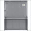 Grand lit escamotable avec bureau, DEL et USB-131640382