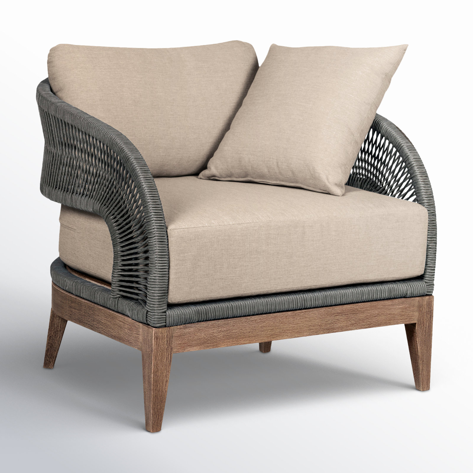 Eucalyptus Patio Lounge Chair